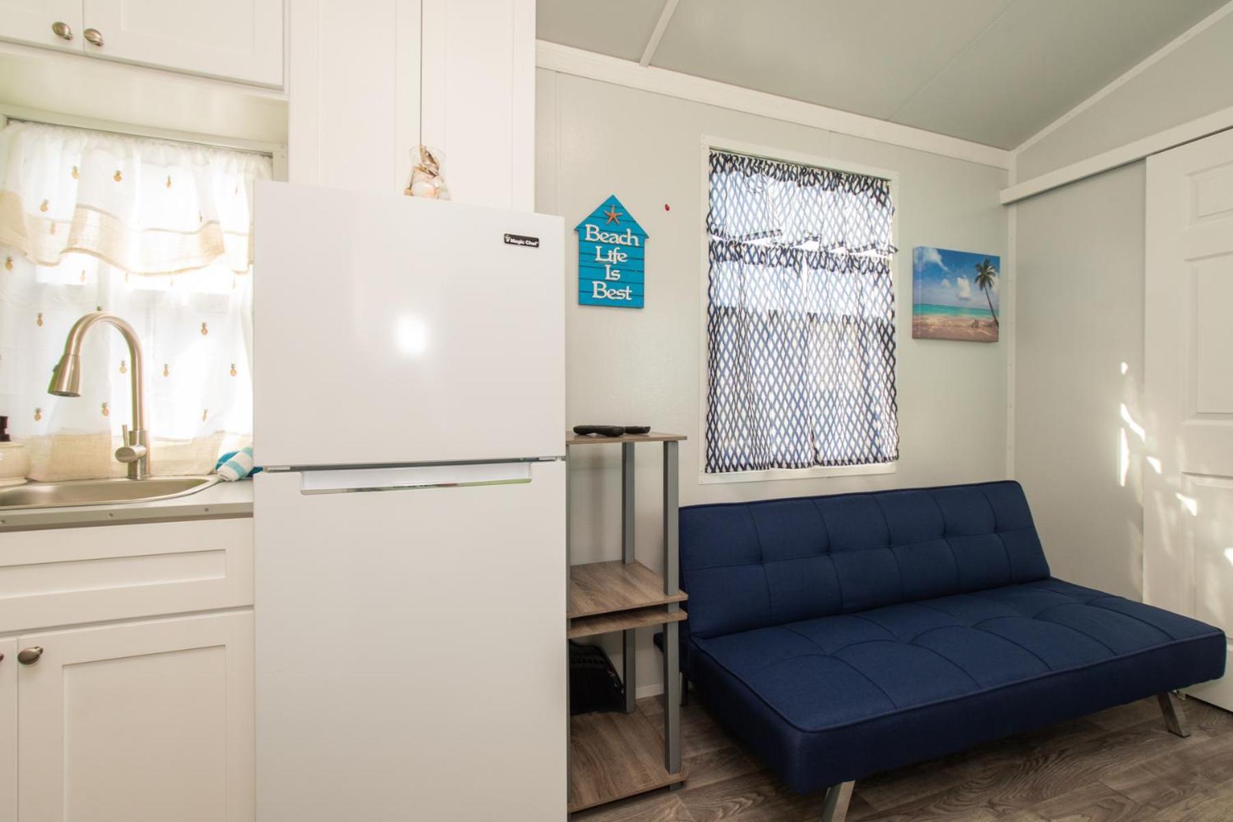 Holiday home Tiny House - Blue Lifeguard Stand